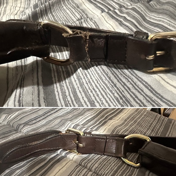 Burberry Brown Haymarket Classic Check Hobo Bag - Picture 11 of 16